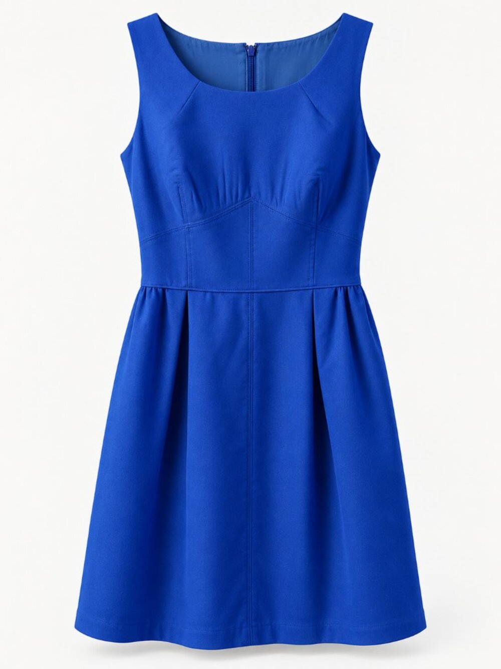 J Crew Sleeveless Mini Dress Royal Blue, Size 4